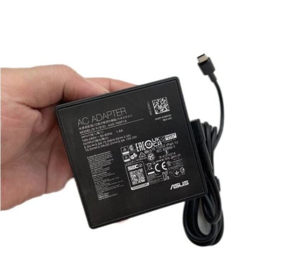 100W USB-C Asus ROG Zephyrus G14 GA401QC-K2123T Adapter Oplader + Gratis Koord