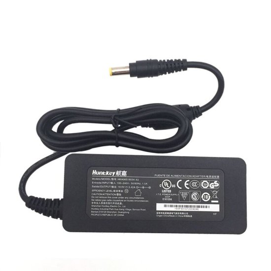 19V 3.42A Huntkey HKA06519034--6j Laptop Adapter Voeding Oplader