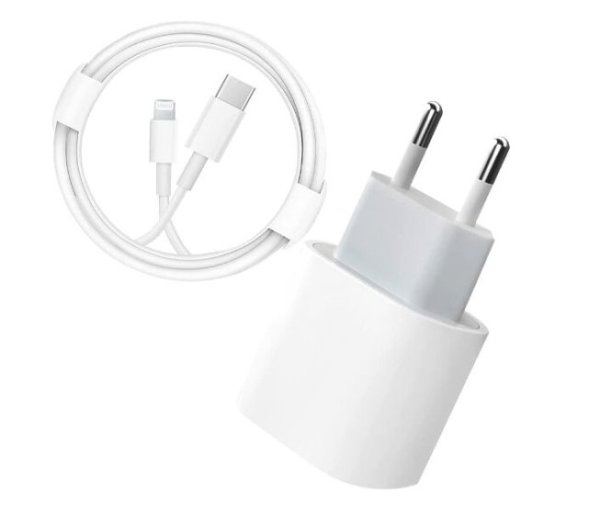 20W USB-C PD Adapter Oplader Voor iPhone 12 Pro and 12 Pro Max MGK53LL/A + Koord