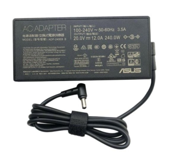 240W 20V 12A Asus A20-240P1A Adapter Oplader + Gratis Netsnoer