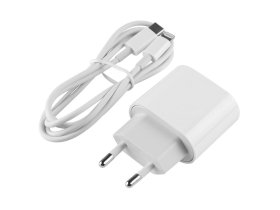 20W USB-C PD Adapter Oplader Voor iPhone 12 and 12 mini MGED3QN/A + Gratis Koord