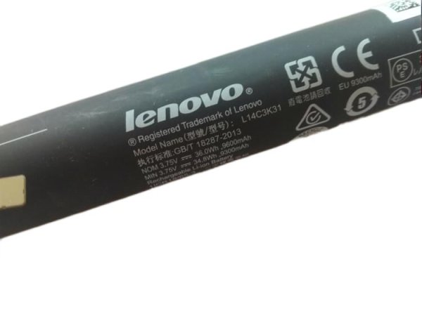 36Wh 9600mAh Lenovo L14C3K31 Accu Batterij