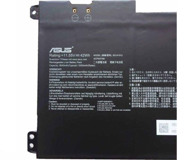 3 Cell 3640mAh 42Wh Accu Batterij Voor Asus VivoBook E510KA