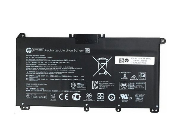 3630mAh 41.9Wh HP 15-da1015na 15-da1071tx Accu Batterij