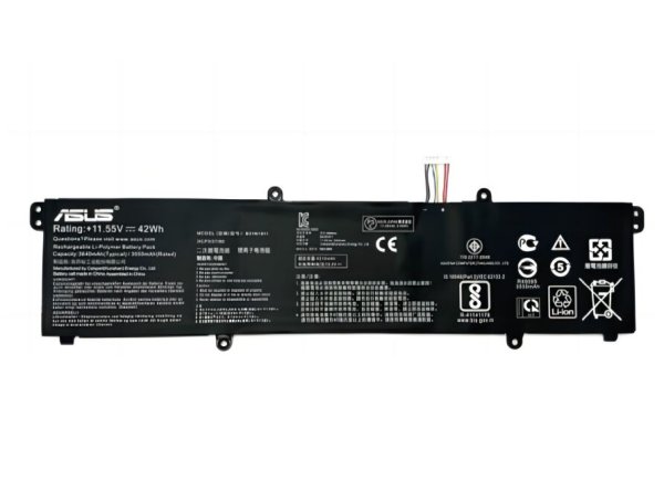 Origineel 3640mAh 42Wh Asus VivoBook Flip 14 TM420UA-EC063T Accu Batterij