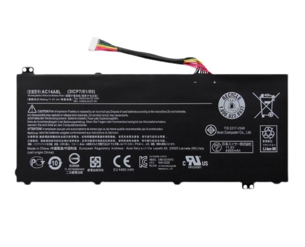 4605mAh 52.5Wh Accu Batterij Voor Acer Aspire Nitro VN7-571G-73X7