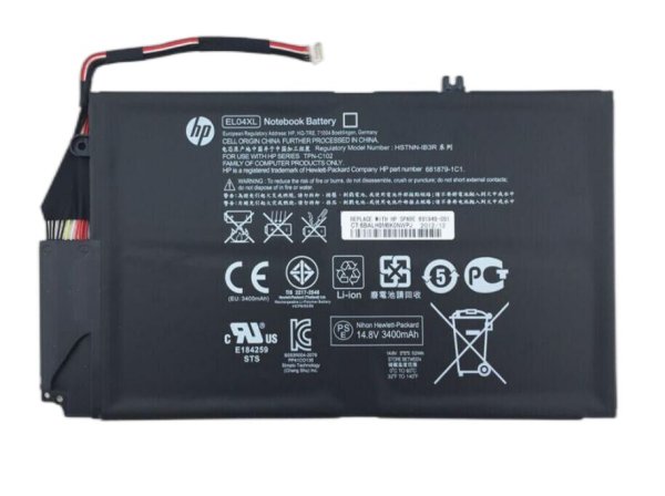 3400mAh 52Wh HP Envy 4-1202ex (D5N34EA) Accu Batterij