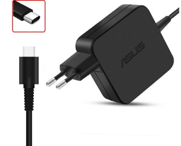 USB-C 65W Asus N551JW-CN092H Adapter Oplader + Gratis Koord