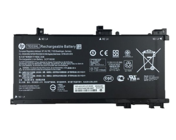 5150mAh 61.6Wh Accu Batterij voor HP Omen 15-ax100