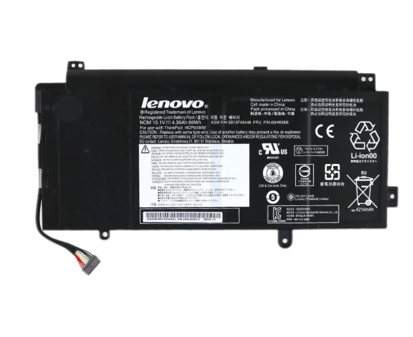 4360mAh 66Wh Accu Batterij Voor Lenovo SB10F46452