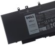 68Wh 8500mAh Dell 0GJKNX GJKNX Accu Batterij