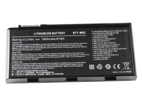 87Wh 7800mAh MSI GT60 2QD-1220MY Accu Batterij