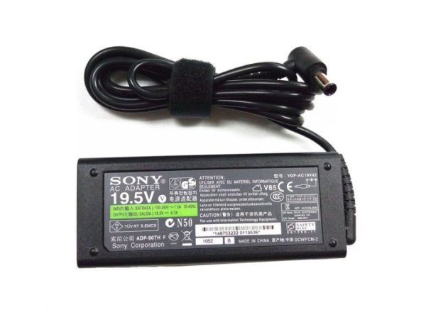 90W Sony Vaio PCG-FR315S PCG-FR395EP Adapter Oplader + Koord