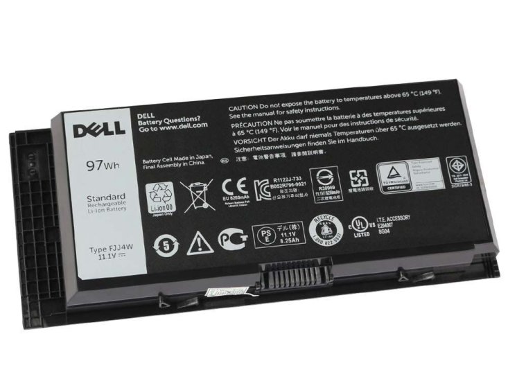 9 Cell 97Wh Dell Precision M6800-3004 Accu Batterij