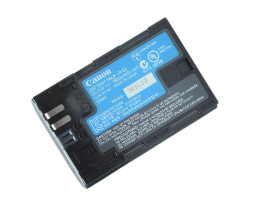 1800mAh 13Wh Accu Batterij voor Canon EOS 5D Mark II