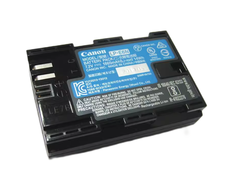 1865mAh 14Wh Accu Batterij voor Canon LP-E6N