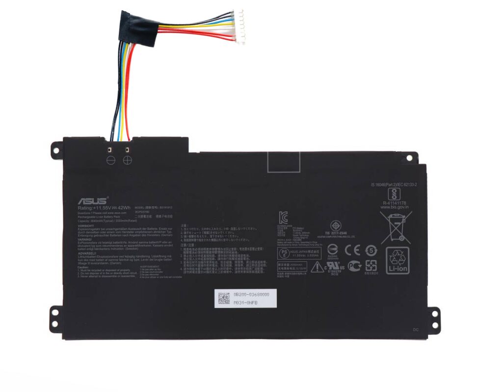 3 Cell 3640mAh 42Wh Accu Batterij Voor Asus VivoBook 14 L410MA-BV077TS