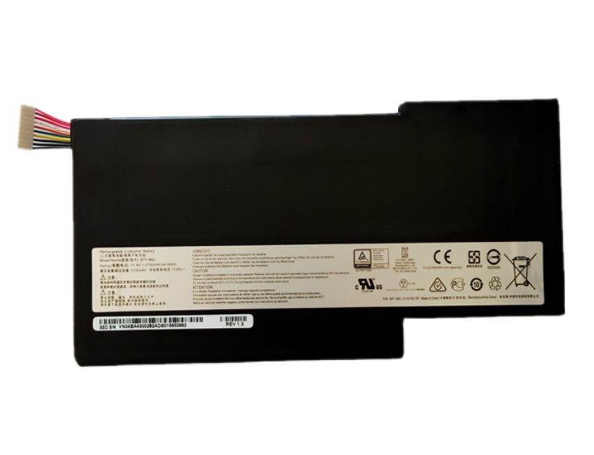 5700mAh 64.98Wh MSI 9N793J200 BP-16K1-31 Accu Batterij