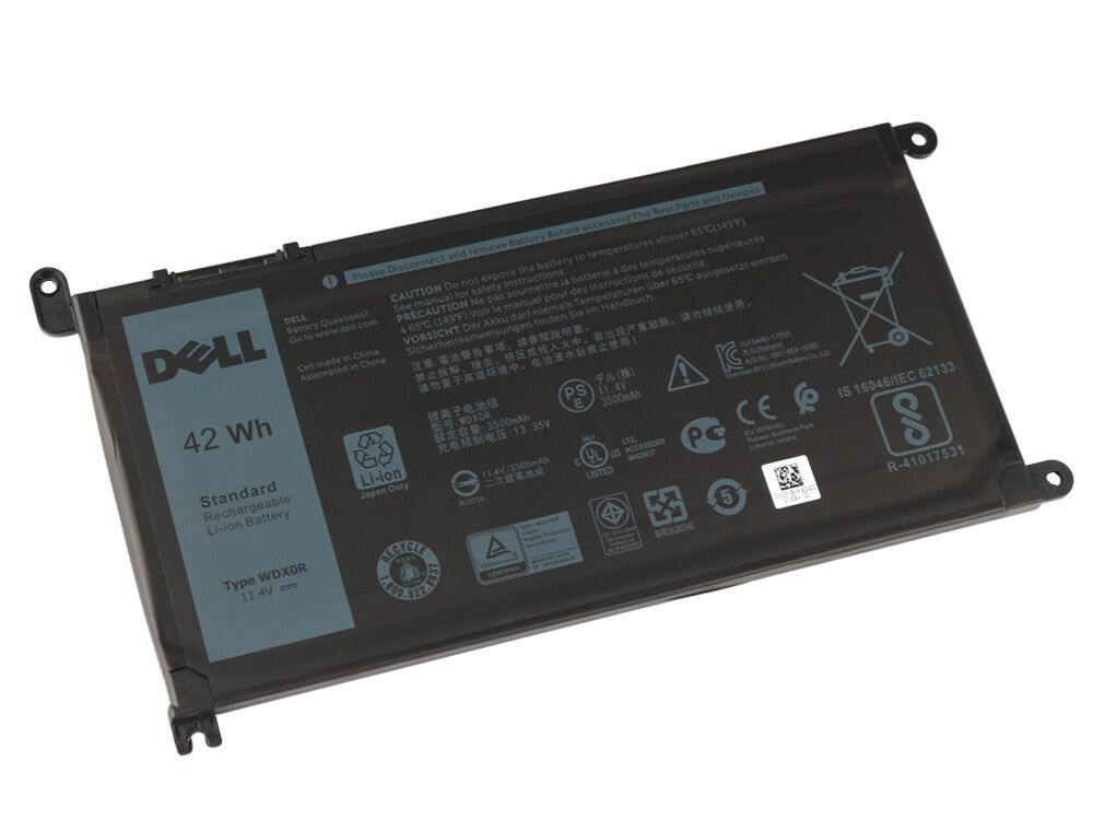 3500mAh 42Wh Dell Inspiron 15 5582 2-in-1 P78F P78F001 Accu